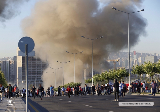 Darbecilerin bombalarıyla Beştepe'de 29 kişi şehit oldu
